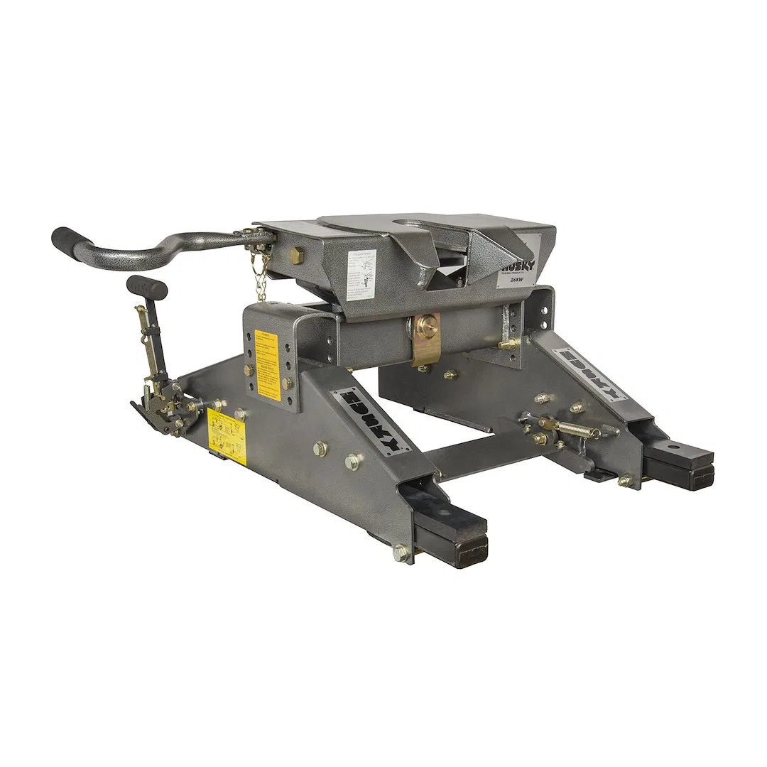31690KIT – HUSKY TOWING Fifth Wheel Trailer Hitch, Includes Fifth Wheel Head With Wrap Around Jaw/ Head Support/ Glid...
